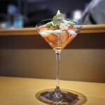 Pastadolce - 桜香るイチゴのパフェ