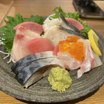 Sushi Sake Sakana Sugitama - まずは、春の刺し盛りですよ
