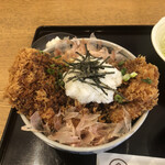 とんかつ武信 - 醤油かつ丼ロース（松）