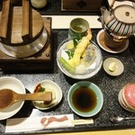 Sushi Soba Tai Kamameshi Fujiya - 松茸釜めし御膳