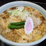 いづみや - 肉たぬきとじうどん630円（2013.2月）
