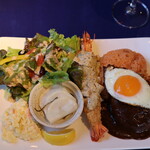 薫月 - ワンプレートランチ 1550円(2022年3月)