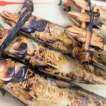 ◆以銚子產沙丁魚的稻草串為目標 (三尾)