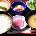 加茂川 - とろろ定食