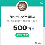 肉バルサンダー - 正真正銘の1コイン