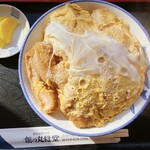 館の丸食堂 - カツ丼ダブル