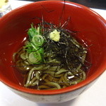 旬のお料理　桜 - お昼の懐石　わかめめん