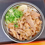 麺処 綿谷 - 肉ぶっかけ（小）_2022年3月
