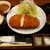 加藤牛肉店シブツウ - リブロース定食　1,950円とミニカレー 300円