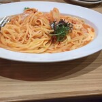 TERRA･COSTA - 有頭海老のトマトソースパスタ