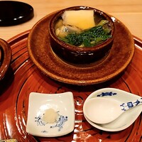 馬車道 大かわ - 鮑とゴマ豆腐