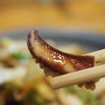 卓 - イカ下足バター炒めその４