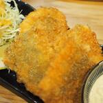 卓 - アジフライその３