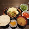 福福屋 - 日替わり定食(焼肉)700円+キムチ100円 202203