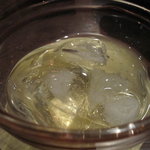 石臼挽き ふるまい蕎麦  ふる井 - そば焼酎「ふる井」：オーク樽に３年寝かしたもの