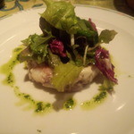 キャス・クルート - 海の幸のタルタル仕立てアンチョビ・マヨネーズ風味