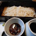 手打蕎麦のたぐと - 天セットのセイロ