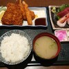 Kaisen Douraku Ikiiki - ミックスフライ定食（刺身付）