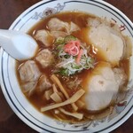 中華そば 一力 - ワンタン麺