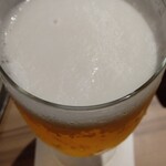 RAKUZO - 生ビール(ピルスナー)・５８３円