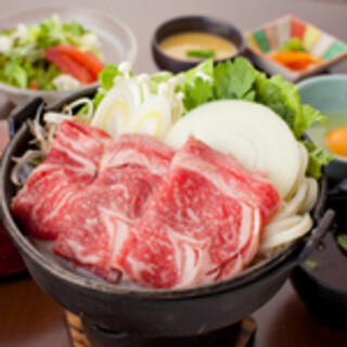 吉祥自慢の「すき焼き」
