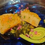 鈴田式 - 愛知県の平貝 花山葵のジュレ