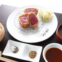 牛フィレカツ　セット