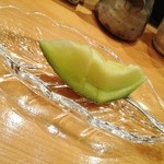 天寿し - デザートはメロン