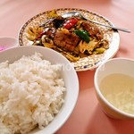 福龍餃子館 - 回鍋肉定食