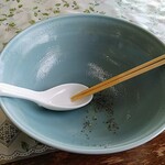 徳市 - スープも完食です