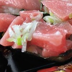 寿司一代 - 『生寿司お好み10貫』のネギトロ