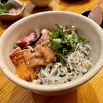 Engawa - 縁がわの海鮮ミニ丼ぶり