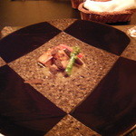 レストラン 蒼 - 2013/02　温製前菜温野菜とフォアグラの