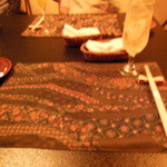 レストラン 蒼 - 2013/02　セッティング