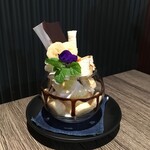 ぽっかぽかcafe - バナナチョコパフェ