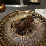 北海道焼肉 北うし - 芽ネギタン