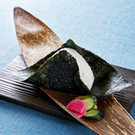 安缦的海盗饭团（烤海鳗、紫菜炖菜、鱿鱼炖菜）竹皮tsutsumi