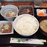 納豆工房せんだい屋 - 納豆食べ放題定食