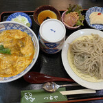 Soba Koubou Tsuchiya - カツ丼もり蕎麦セット