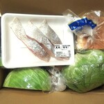 ディオ - 計998円、買ったものは無料の箱に詰めて帰りました (2022.03.31)