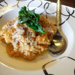 陽なたぼっこ - あさりのチーズリゾット〜チーズ薫とあさりの食感がアクセント