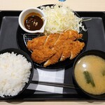 Matsunoya - 令和4年4月
                        味噌ささみかつ定食 通常価格730円→新生かつ応援1COINSALEで500円