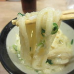 うどん 丸香 - 釜たま麺リフトアップ