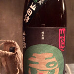 オオクサ - お次は玉川の山廃純米を燗酒でいただきます（過去撮影分）