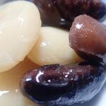 町家ゲストハウス三輪 - ●白花豆と大納言の煮豆　甘さほどほど