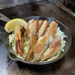 Okonomiyaki Zenigata - 手羽中黒胡椒焼き