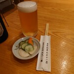やぶ善 - 老舗町蕎麦の糠漬け。