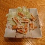 やぶ善 - ちくわのマヨネーズ焼き、580円。