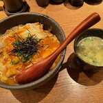 酉玄 - 親子丼　鶏スープ