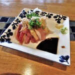 食楽々 - 鶏刺し＋￥220